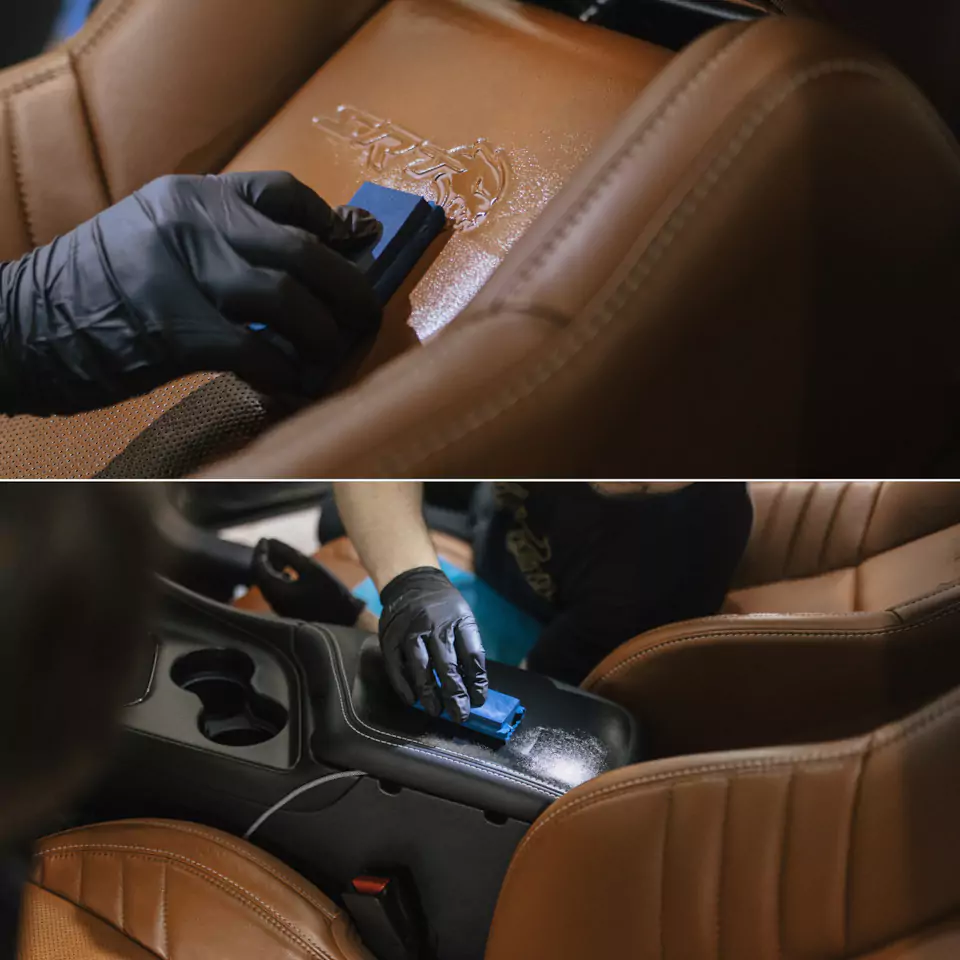 Окрас и оклейка бампера, комплекс детейлинг-услуг для Dodge Challenger SRT Hellcat